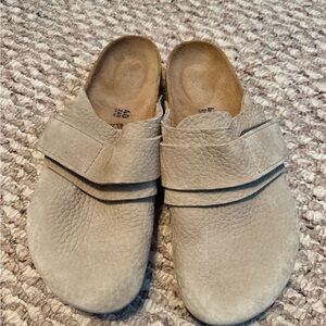 Birkenstock Nagoya Suede Leather Clog